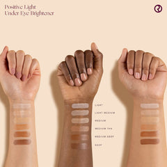 Rare Beauty cream swipe close-up showing smooth texture for easy blending
