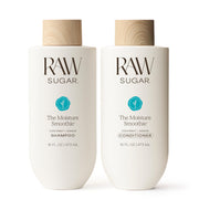 RAW SUGAR duo front packaging showing bottles and scent benefits