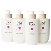 RAW SUGAR front packaging showing Pineapple Maqui Berry bottle, attractive shelf appeal