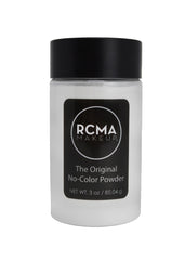 RCMA Makeup front jar view showing clean packaging and product identity benefits