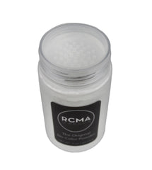 RCMA Makeup finely milled powder texture close-up demonstrating smooth finish