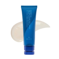 R+Co BLEU front packaging showing elegant bottle and product benefit
