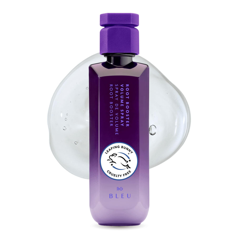 R+Co front bottle view showing sleek packaging and lightweight benefit