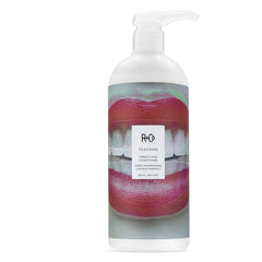 R+Co conditioner close-up texture illustrating smoothing, detangling performance