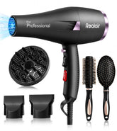 Realair front view of dryer showing sleek design and professional finish for fast drying