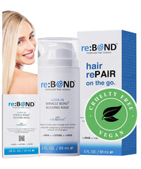reBOND front jar showing clean label and product strength benefits