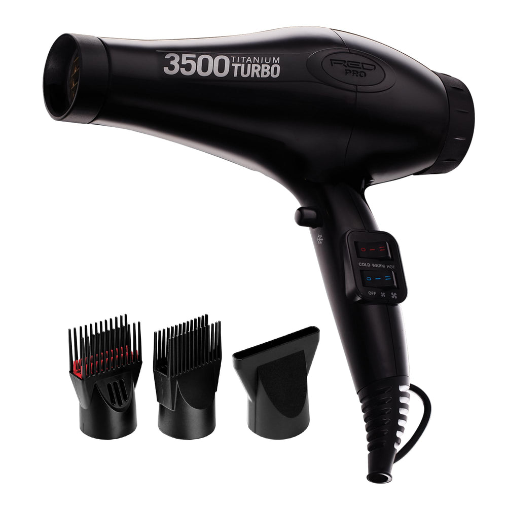 RED Pro front view showing dryer and controls for fast salon drying