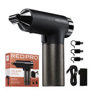 RED Pro front view showing ergonomic design and cordless benefit