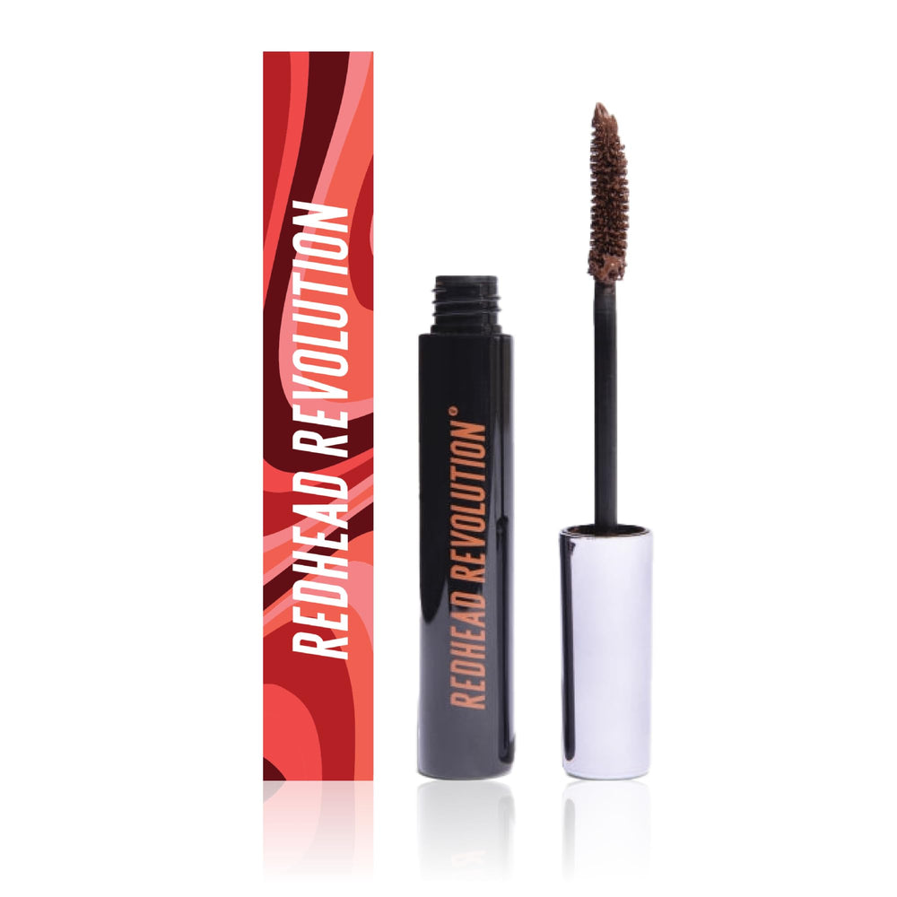 Redhead Revolution front packaging showing auburn tube and clear benefit