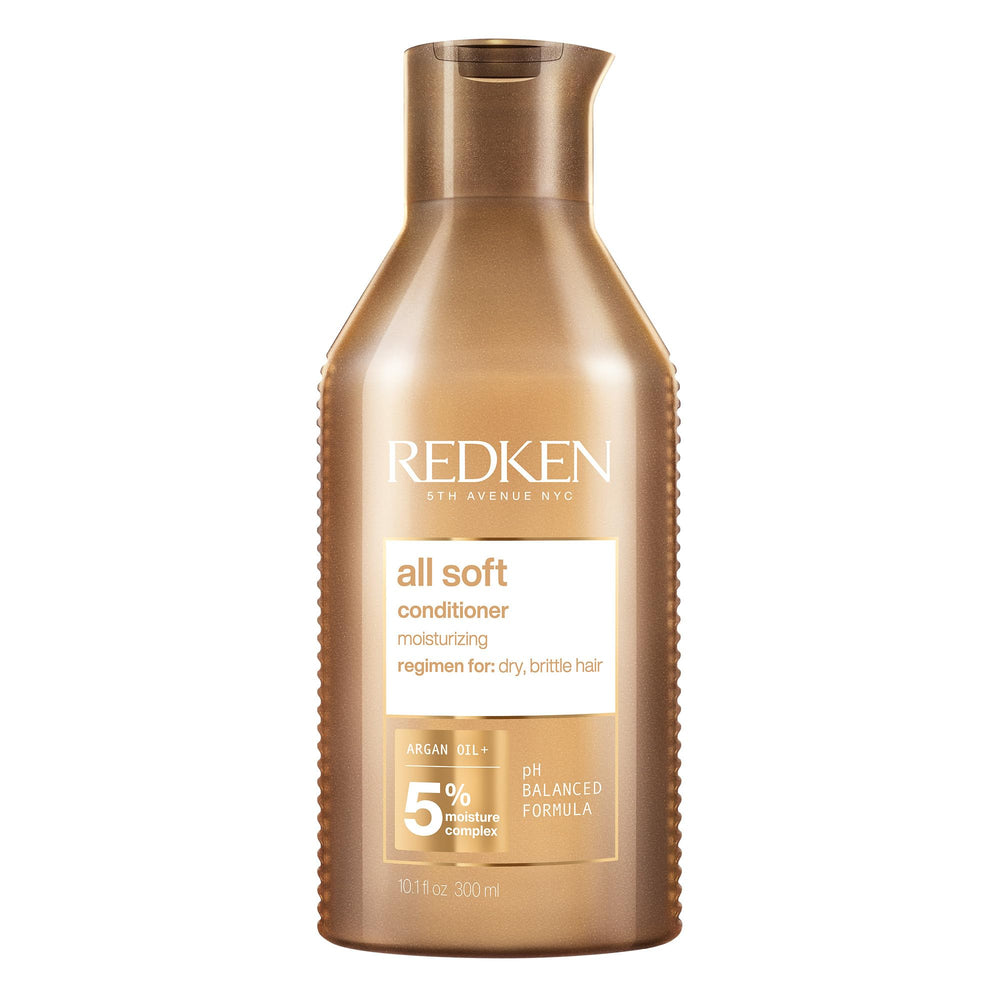 Redken All Soft conditioner front bottle showing product branding and size