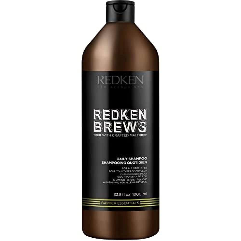 Redken Brews front packaging showing clean, lightweight design and easy use