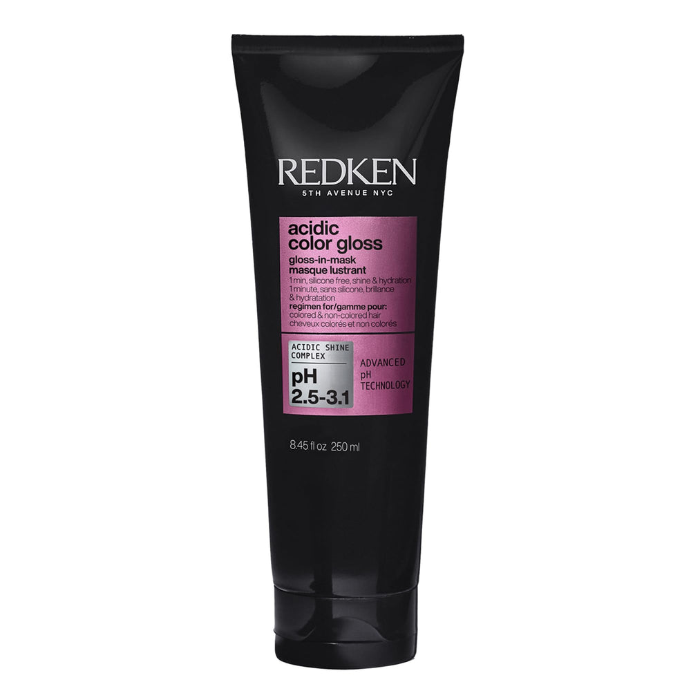 Redken front packaging showing product and benefit of instant shine