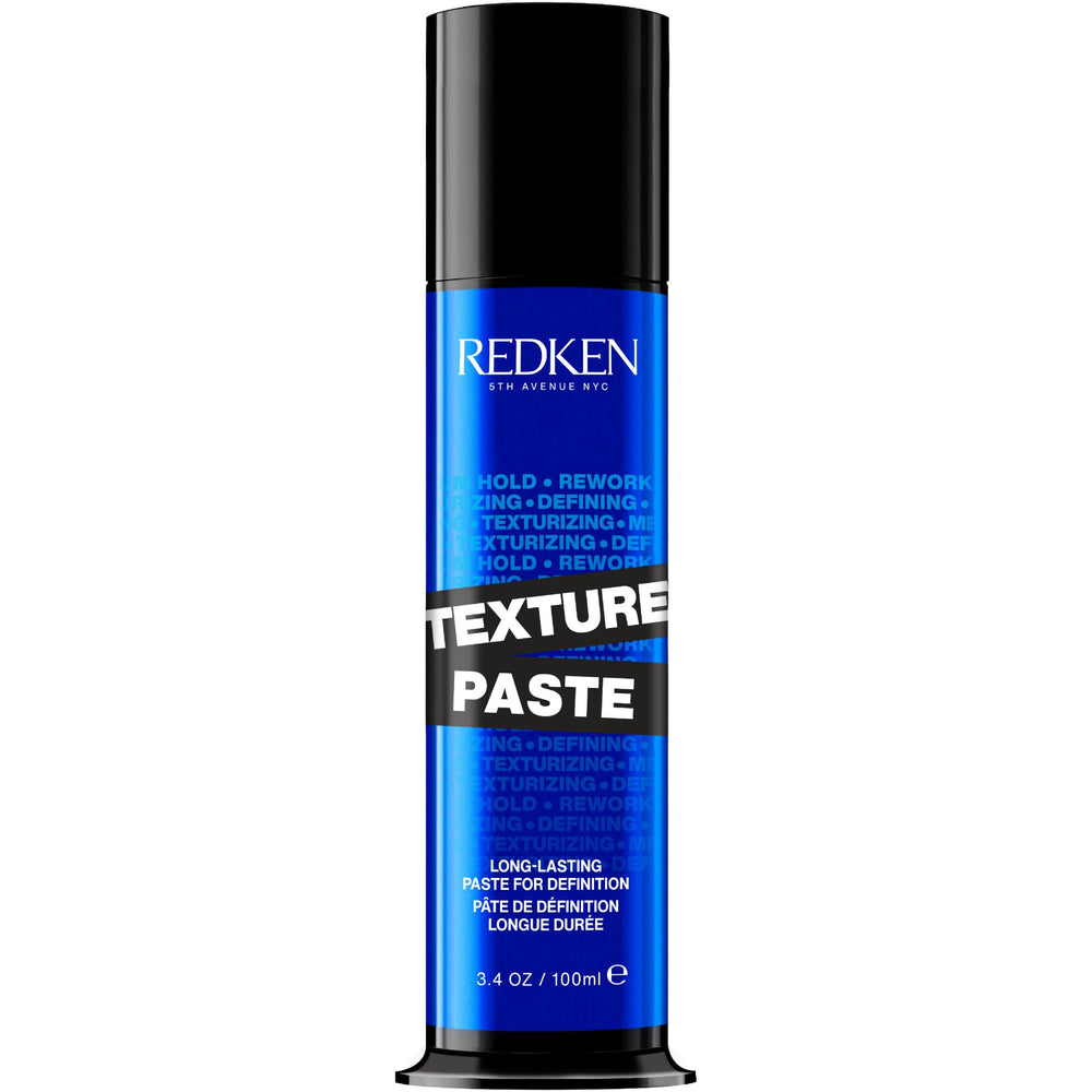 Redken paste front packaging showing product and brand for reliable styling