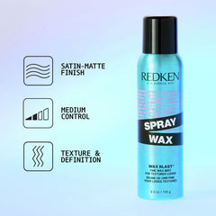 Redken nozzle close-up demonstrating precise mist for lightweight coverage