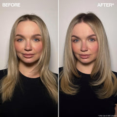 Redken close-up of product texture highlighting lightweight, non-greasy finish