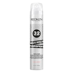 Redken Triple Pure 32 front packaging showing product and branding for reliable hold