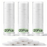 Reitow front bucket packaging showing 3 clear buckets and 60 towels for organized refills