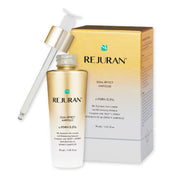 REJURAN bottle front view showing sleek ampoule design and clear branding for trust