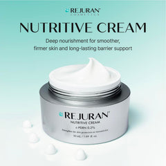 REJURAN open jar cream texture demonstrating rich hydration