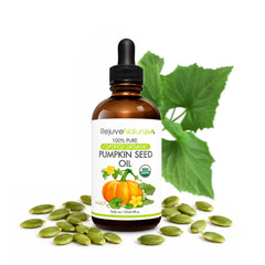 RejuveNaturals front bottle view showing label and organic claim, emphasizes purity