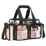 Relavel clear tote front view showing transparent visibility benefit