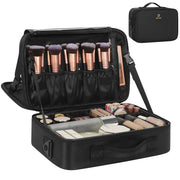 Relavel front view showing compact black case and protective frame benefit