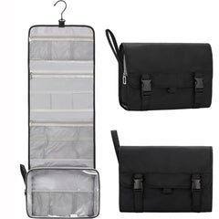 Relavel front view showing roomy compartments and neat organization benefit visibility