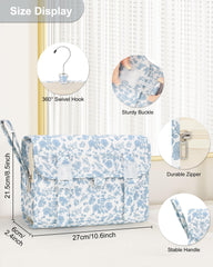 Relavel swivel metal hook detail for versatile hanging and stability