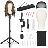 Relx front view of manikin head stand showing stability benefit