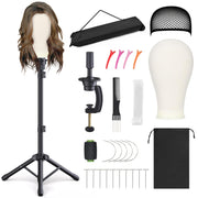 Relx front view of manikin head stand showing stability benefit