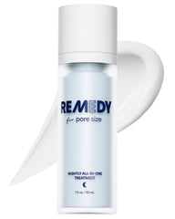 Remedy Science front packaging showing bottle and clean design benefit of clear identification