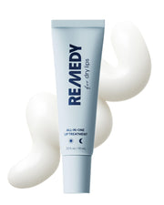 Remedy Science front packaging showing jar and benefit of deep hydration