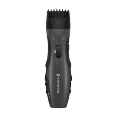 Remington front view trimmer showing ergonomic body and cordless benefit