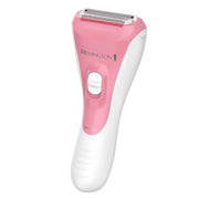 Remington front view showing compact shaver and ergonomic grip for comfortable control