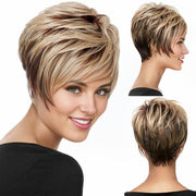 RENERSHOW front view showing ombré pixie and natural finish for instant style