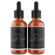 Rennora Beauty front packaging showing two bottles and clear branding for confidence