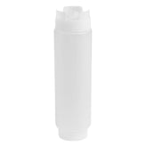 Restaurantware front packaging showing six clear FIFO squeeze bottles for organized service