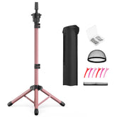 Retbtnm front view pink stand showing stable styling platform