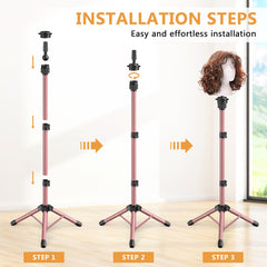 Retbtnm head tilt and rotation detail for full-angle access