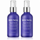 Generic Reunoa front bottle showing product packaging and calming design benefits skin recovery