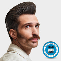 REUZEL pomade close-up texture demonstrating smooth, concentrated consistency