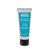 REUZEL grooming cream front jar displaying label and size benefit