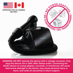 REVAIR packaged accessories with wand rest for convenient storage