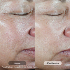 Revision Skincare serum texture close-up showing lightweight absorbent benefit