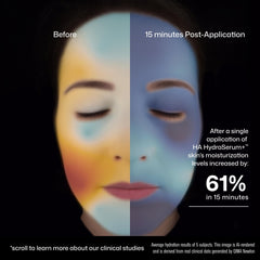 Revision Skincare serum texture close-up highlighting lightweight, fast-absorbing hydration