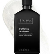 Revision Skincare front bottle view showing brand and brightening benefit