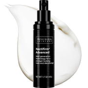Revision Skincare front packaging showing product and elegant benefit