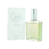 Revlon CHARLIE WHITE front packaging showing boxed 100ml bottle and freshness