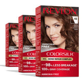 Revlon ColorSilk front packaging showing product and shade for confident purchase