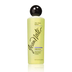 Revlon Jean NATE front bottle showing label and easy-pour cap, classic scent benefit